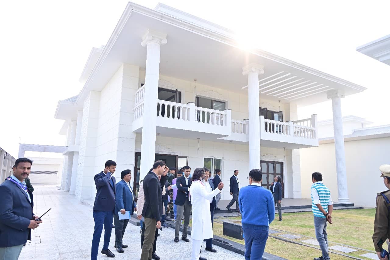 झारखंड के नए मंत्रियों को मिलने वाला है नया बंगला, सीएम हेमंत ने पहुंचकर किया निरीक्षण, देखिए कैसी है बंगले की तस्वीर