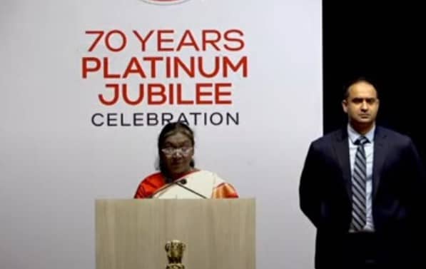 बीआईटी मेसरा के प्लैटिनम जुबली कार्यक्रम में शामिल हुईं राष्ट्रपति, कहा- संस्थान ने देश के विकास में दिया योगदान