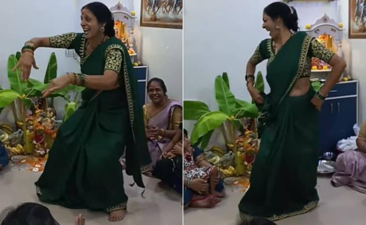 सोशल मीडिया पर आंटी ने अपने डांस मूव्स से मचाया गर्दा, अदाएं और लचक देख धड़का लोगों का दिल, देखें Video