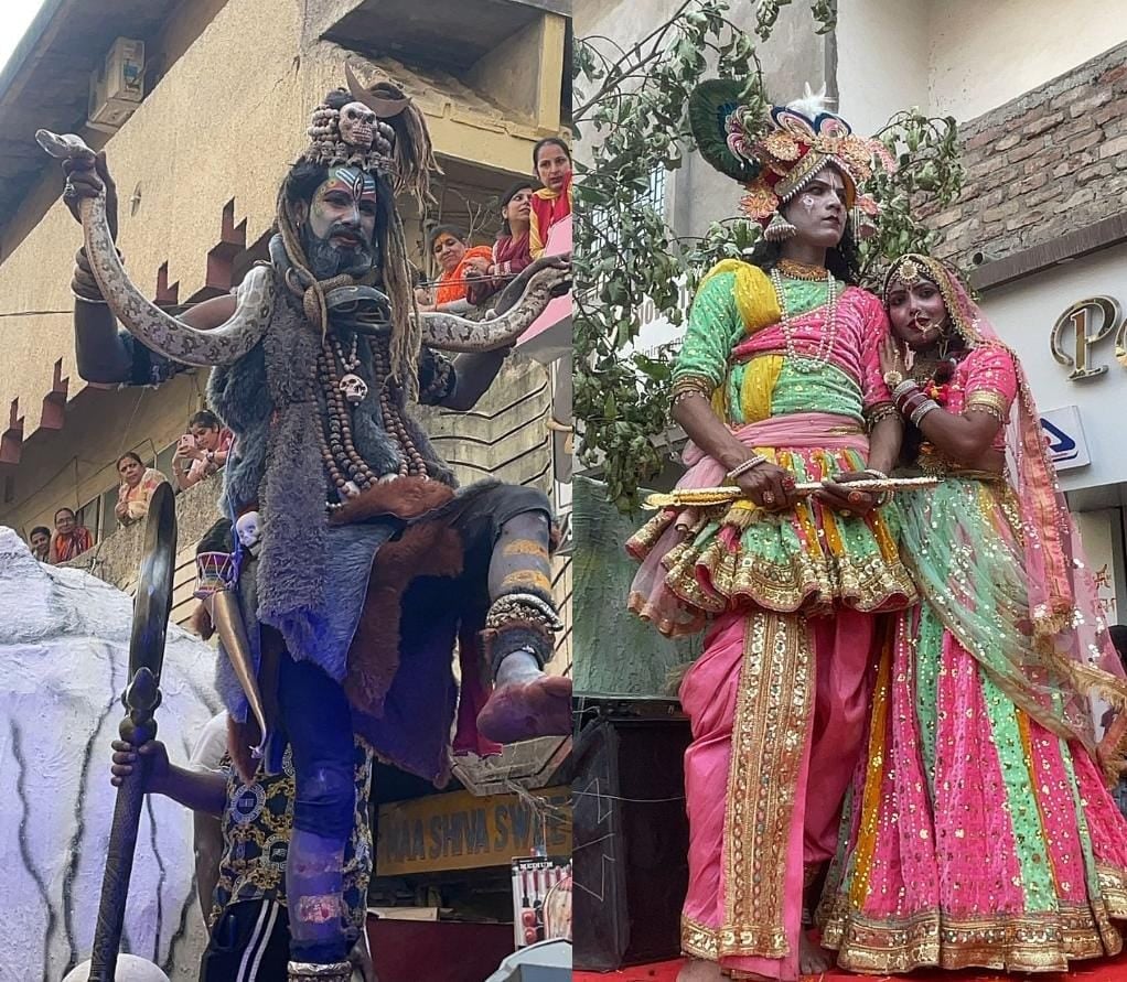 महाशिवरात्रि पर रांची में निकली शिव बारात, औघड़-भूत-प्रेत सब बनें बराती