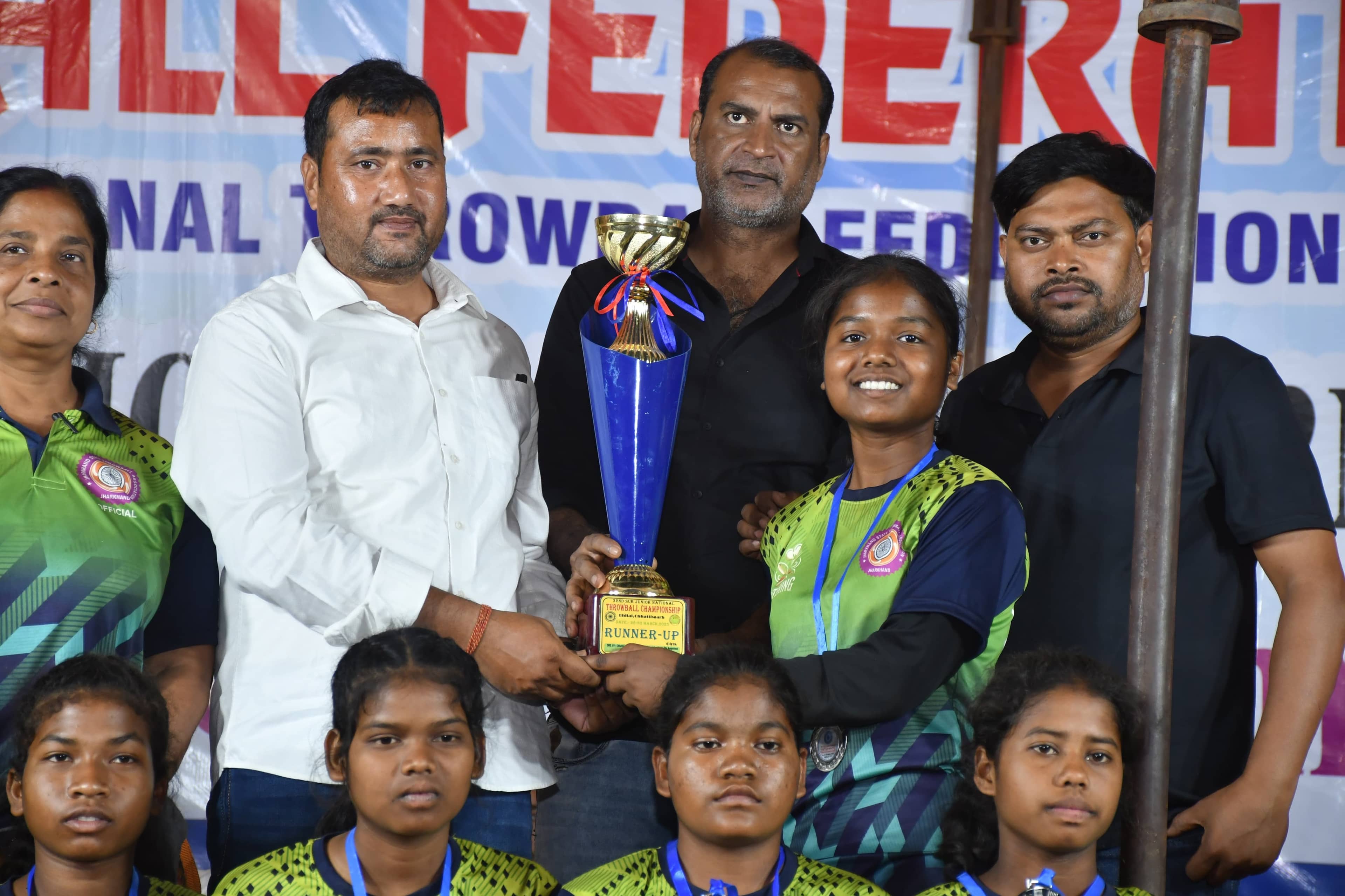 राष्ट्रीय थ्रोबॉल प्रतियोगिता में झारखंड की बेटियों का दमदार प्रदर्शन, बालिका टीम को मिला रजत पदक