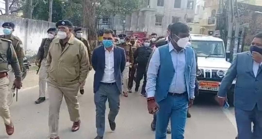 बसंत पंचमी को लेकर प्रशासनिक तैयारियां शुरू, डीसी ने लिया मंदिर से लेकर रुट लाइन का जायजा