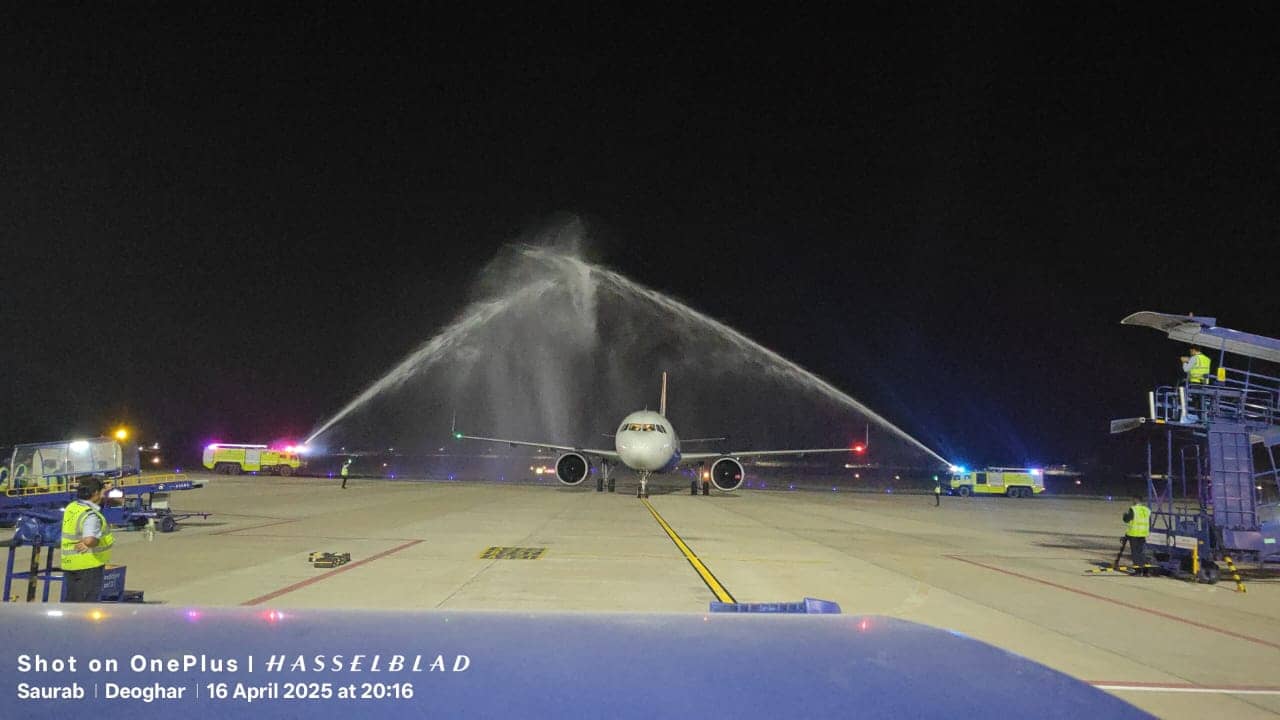 देवघर से दिल्ली जाना हुआ आसान, रात्रि विमान सेवा शुरू, देखिए डिटेल