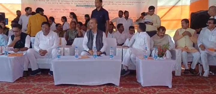 भागलपुर को स्वास्थ्य के क्षेत्र में मिली बड़ी सौगात, स्वास्थ्य मंत्री मंगल पांडे ने 22 नए स्वास्थ्य एवं कल्याण केंद्रों का किया शिलान्यास