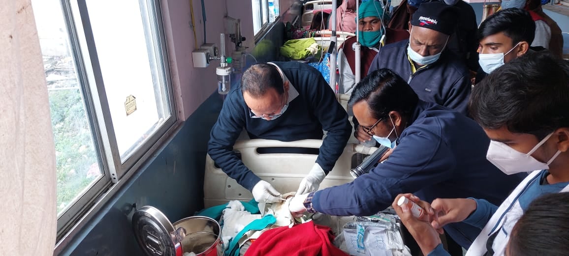 रांची से आया केमिकल, तब SNMMCH में हुआ नेत्रदान