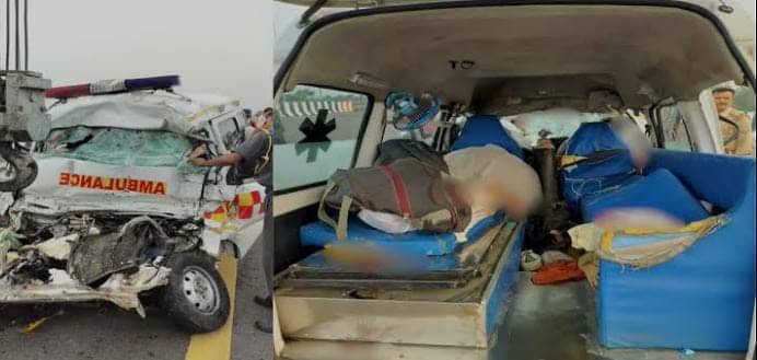 हाय रे मुसीबत! एम्बुलेंस में शव लेकर हरियाणा से बिहार जा रहे थे ये 5 लोग, तभी हुआ कुछ ऐसा कि सो गये मौत की नींद, पढ़ें दर्दनाक मामला