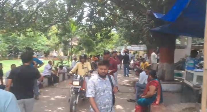 पटना:अचानक गार्ड का हथियार गिरने से हो गया मिस फायर, फिर मच गया हड़कंप, दो घायल