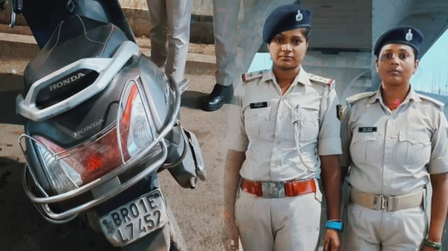 वाहन चेकिंग के दौरान स्कूटी छोड़ कर भागा युवक, 45 हज़ार का पेंडिंग चालान देख पुलिस रह गई दंग