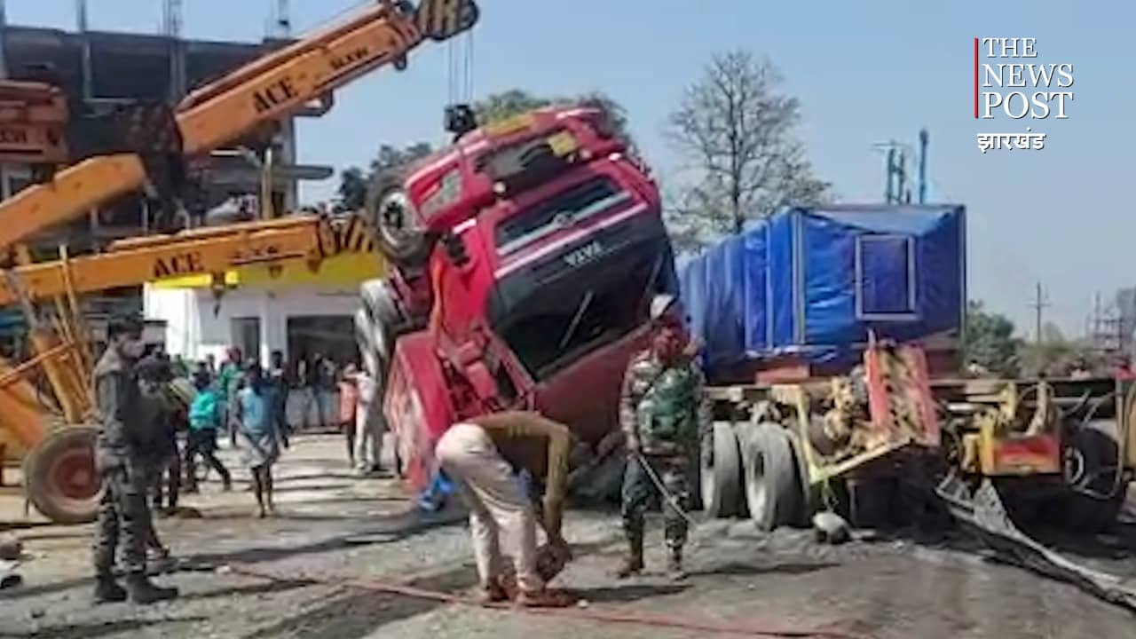 पटना-रांची हाईवे मार्ग में बड़ी सड़क दुर्घटना, 8 लोगों की मौत