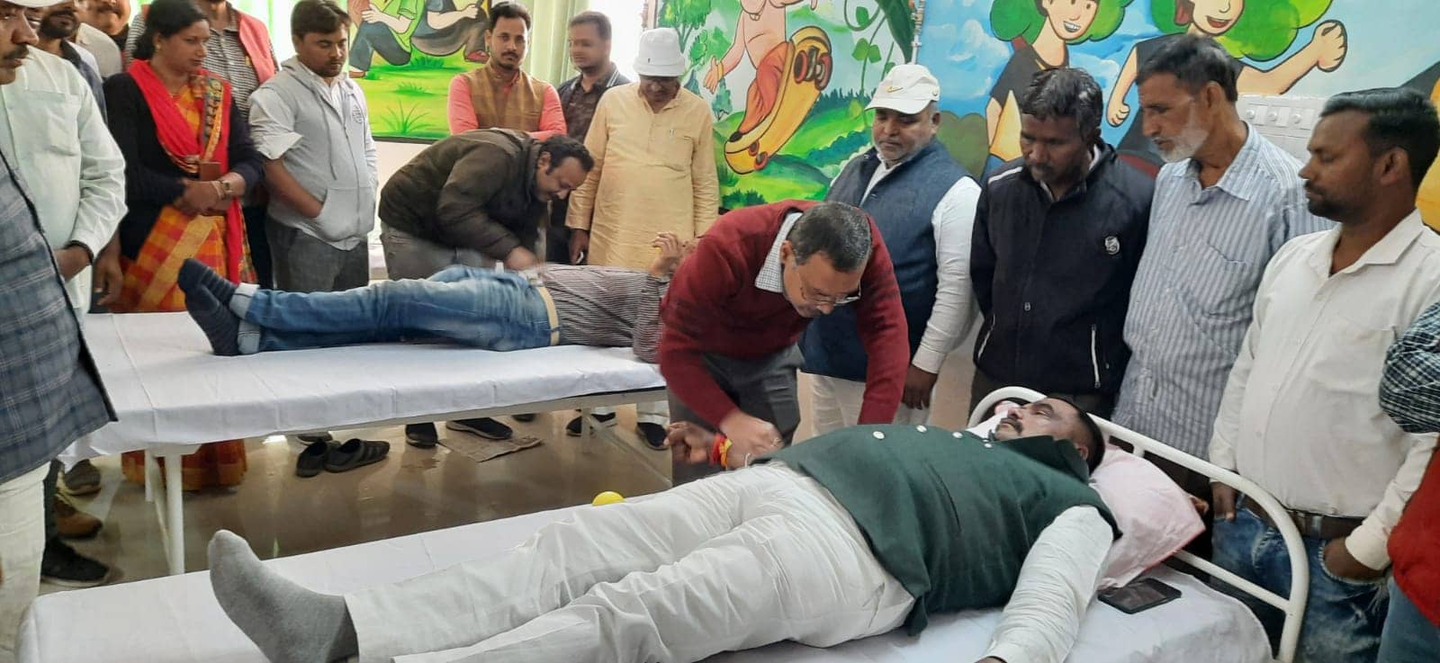 विधायक ने ब्लड स्टोरेज यूनिट का ऑनलाइन उद्धघाटन किया, कहा - आपके रक्तदान से बच सकती है किसी की जान