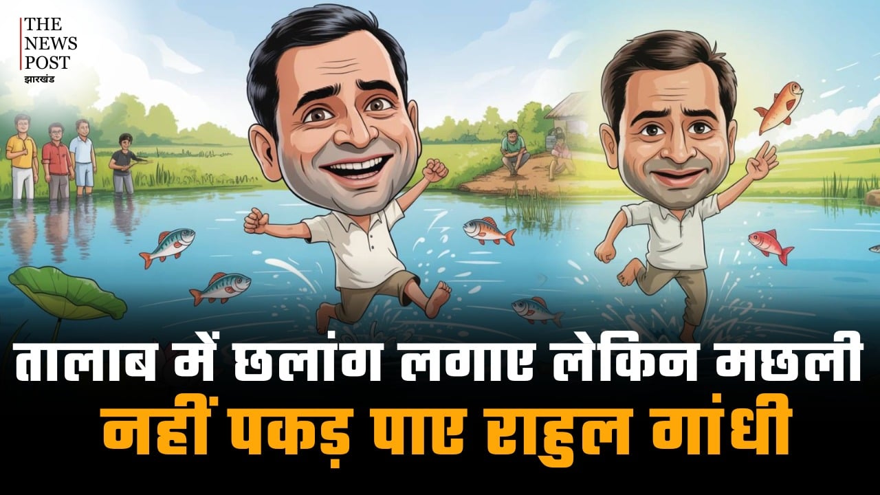 Bihar Election Result 2025: तालाब में छलांग लगाए लेकिन मछली नहीं पकड़ पाए राहुल गांधी