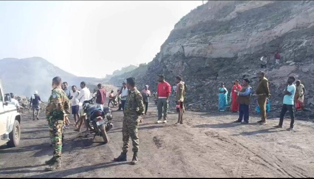 कोलियरी में बड़ा हादसा, भौरा 4-ए पैच में गिरकर व्यक्ति की मौत, ग्रामीणों का फूटा गुस्सा