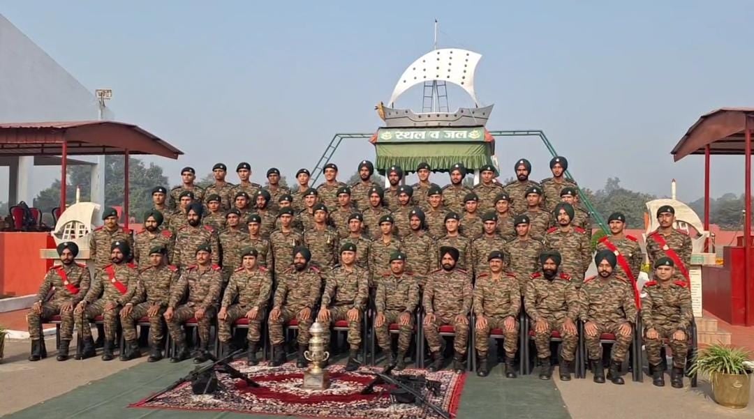 रामगढ़:पंजाब रेजिमेंटल सेंटर में अग्निवीर की शानदार पासिंग आउट परेड, 962 जवानों ने ली देश सेवा की शपथ