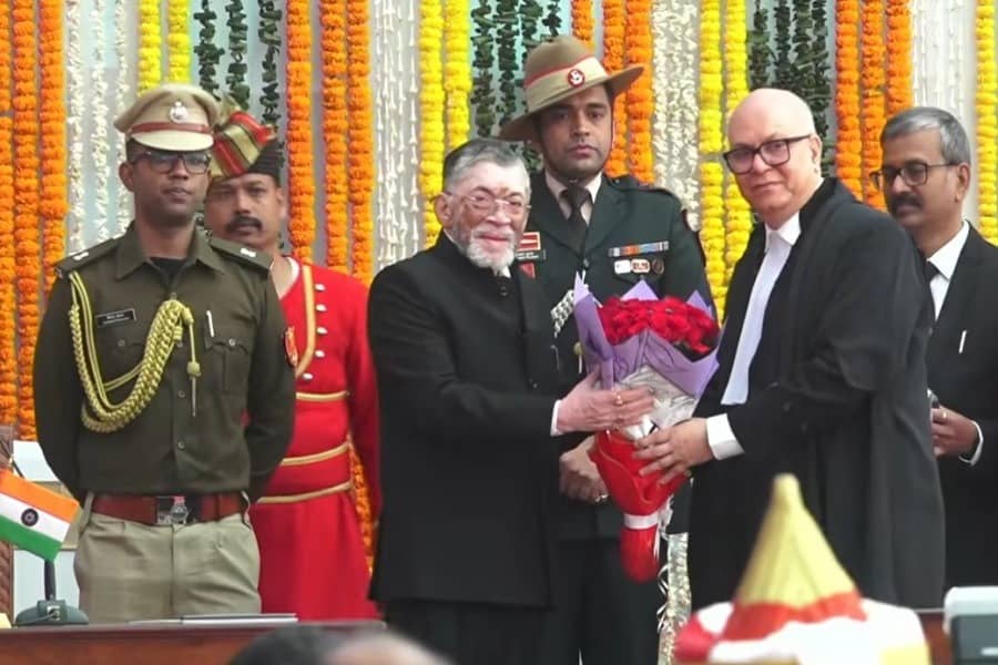 जस्टिस शरदचंद्र सोनक ने झारखंड हाईकोर्ट के मुख्य न्यायाधीश पद की ली शपथ