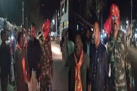 Suspended CO was flying Thar with his girlfriend when the car rammed into a crowd |निलंबित सीओ माशूका संग उड़ा रहे थे थार, तभी भीड़ के बीच घुसी गाड़ी
