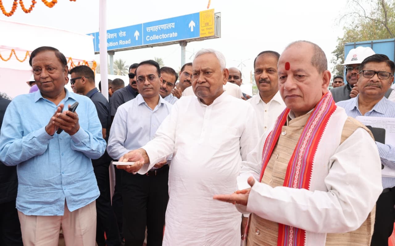 मुख्यमंत्री नीतीश कुमार ने संग्रहालय और पटना संग्रहालय को जोड़ने वाली सुरंग का किया कार्यारंभ