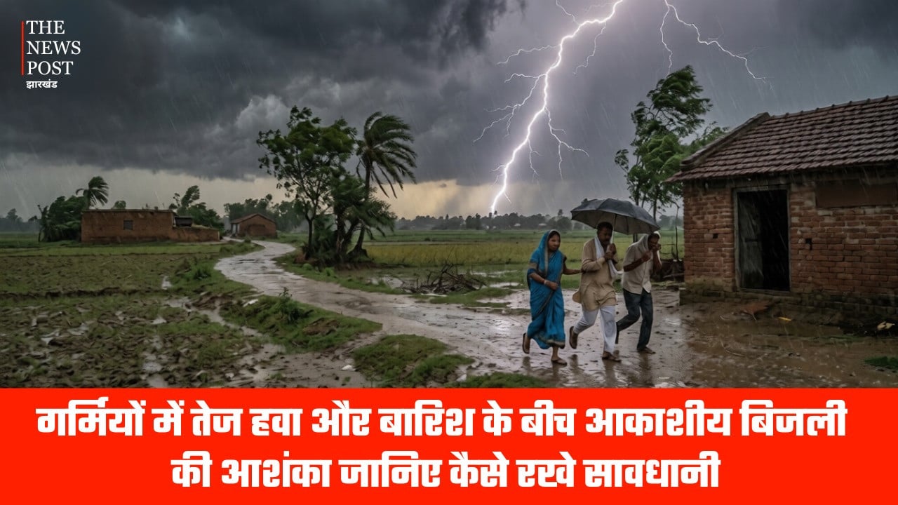 गर्मियों में तेज हवा और बारिश के बीच आकाशीय बिजली की आशंका, जानिए कैसे रखे सावधानी