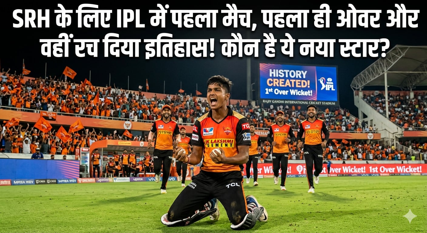 SRH के लिए IPL में पहला मैच, पहला ही ओवर और वहीं रच दिया इतिहास! कौन है ये नया स्टार?