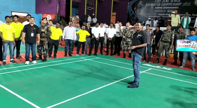 ईस्ट ज़ोन सीनियर बैडमिंटन चैंपियनशिप 2022 का विधायक ने किया उद्घाटन,6 राज्य के खिलाड़ी ले भाग
