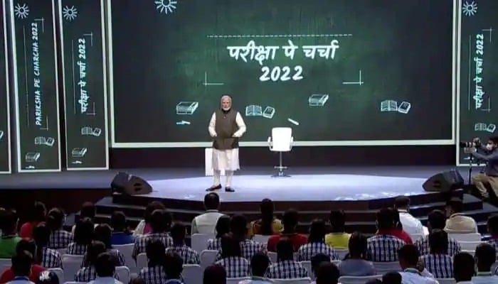 परीक्षा पे चर्चा कार्यक्रम में पीएम मोदी ने छात्रों को किया संबोधित, कहा- छात्र, शिक्षक और अभिभावक को एक मंच पर लाना उद्देश्य