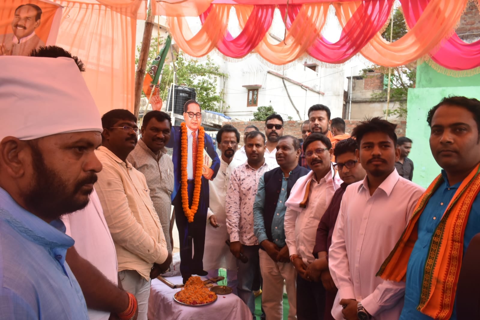 भारतीय जनता पार्टी की तरफ से डॉ भीम राव अंबेडकर की जयंती झारखंड प्रदेश के सभी जिलों में बूथ स्तर पर मनाई गई.