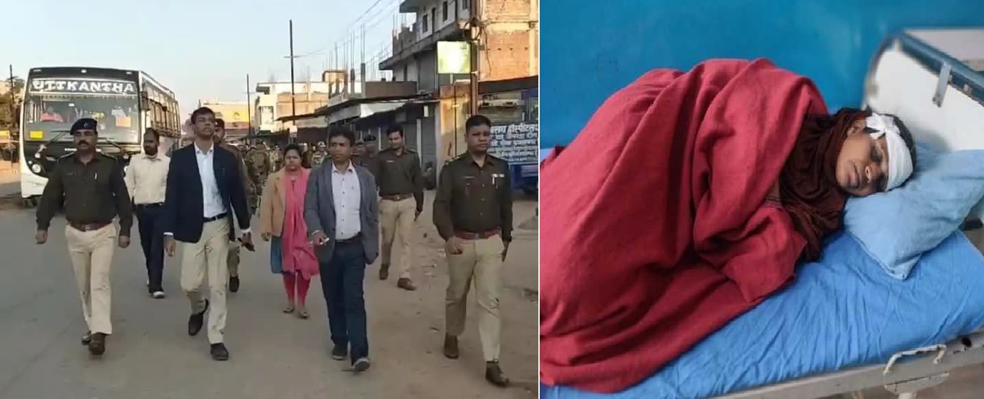 Breaking : नगड़ी में नहीं थम रहा विवाद, उपद्रवियों ने फिर की गोलीबारी और पथराव, एक महिला घायल