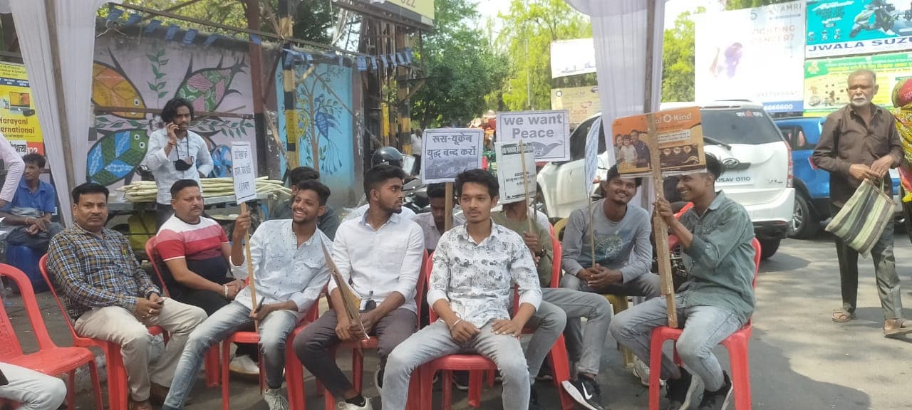 रूस- यूक्रेन युद्ध खत्म कराने के लिए जमशेदपुर ने की यह कोशिश